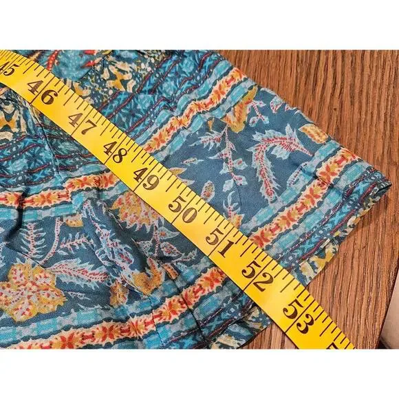 Nwot Band of the Free Vibrant Floral Wrap Maxi Dress - Picture 7 of 7